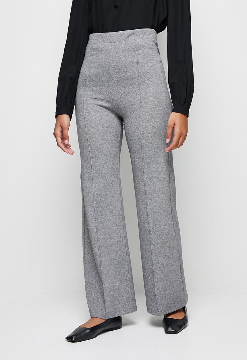 edit - Flared ponti legging - grey