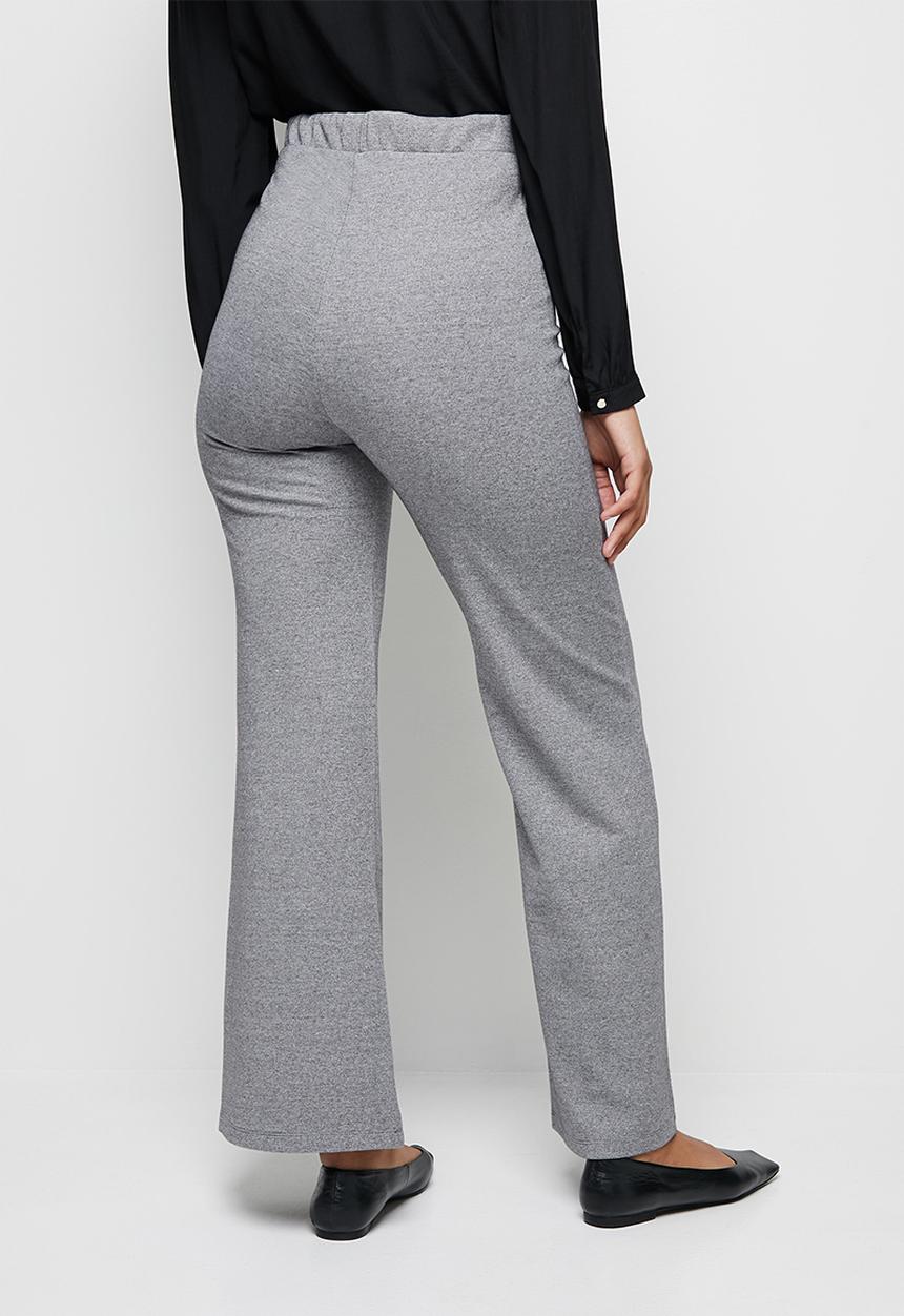 edit - Flared ponti legging - grey