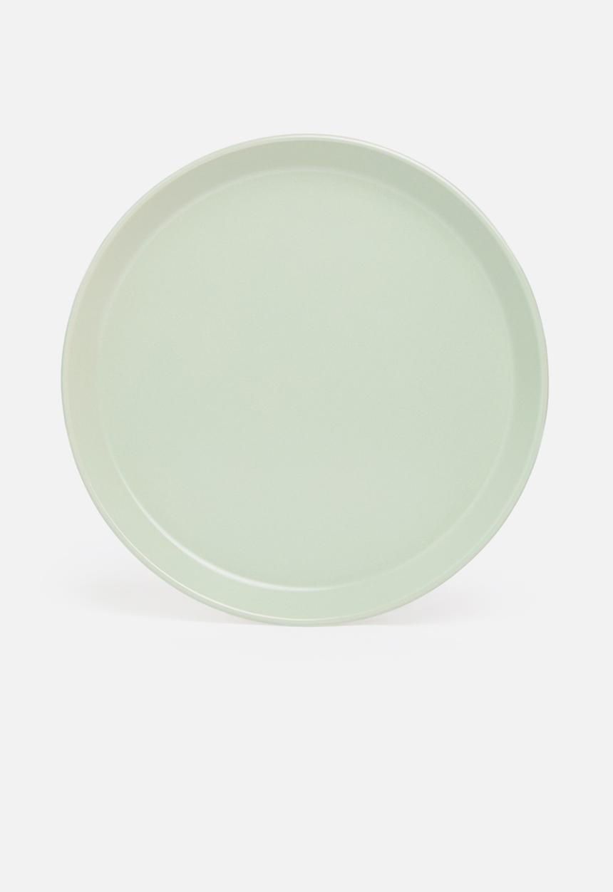 Sixth Floor - Ashen dinner plate set of 4 - sage