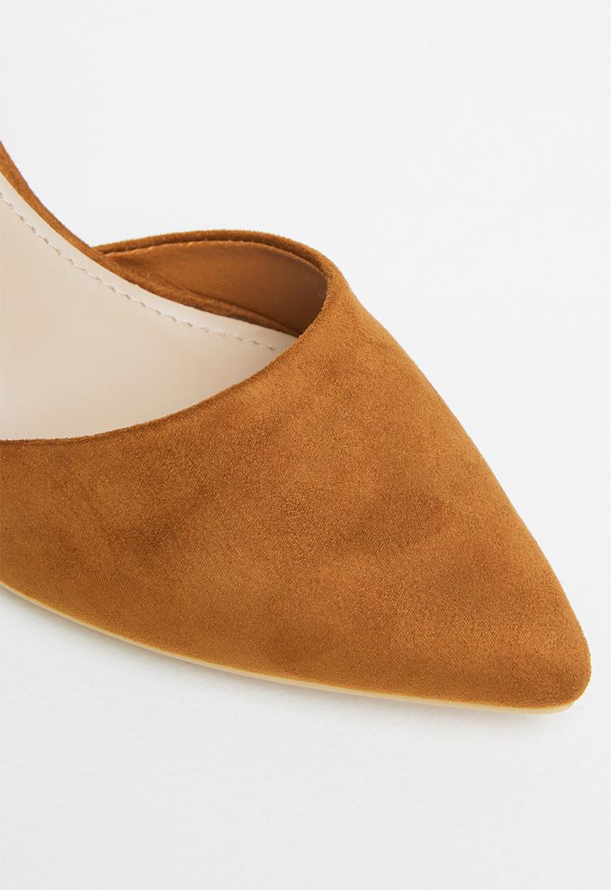 Butterfly Feet - Zara 1 ankle strap heel - tan