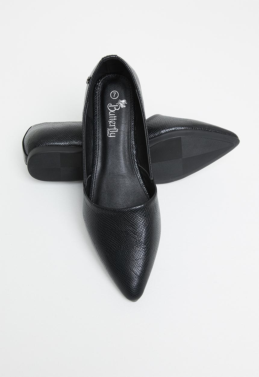Butterfly Feet - Glimmer 1 pump - black