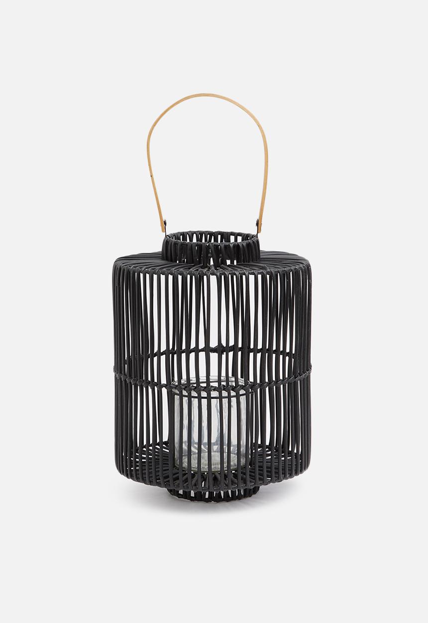 Sixth Floor - Liriana lantern - black