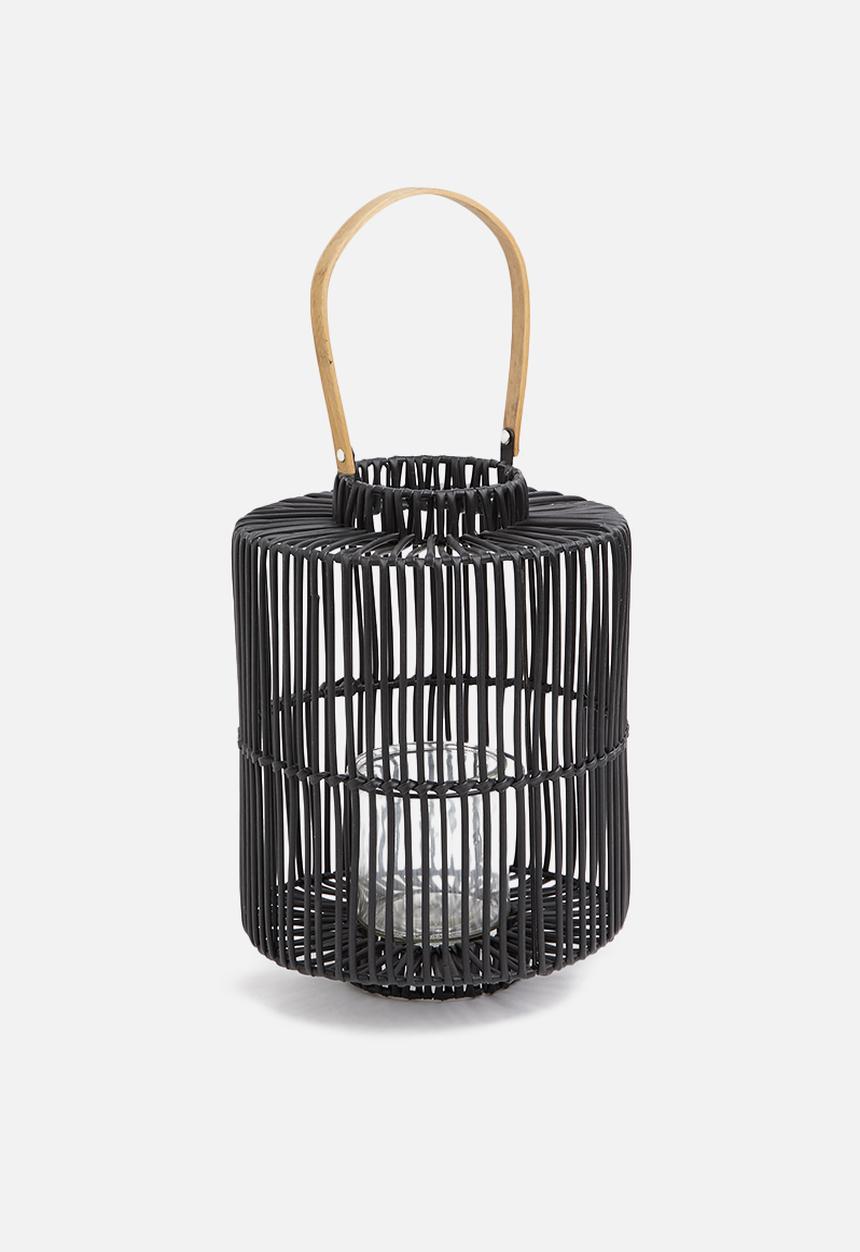 Sixth Floor - Liriana lantern - black