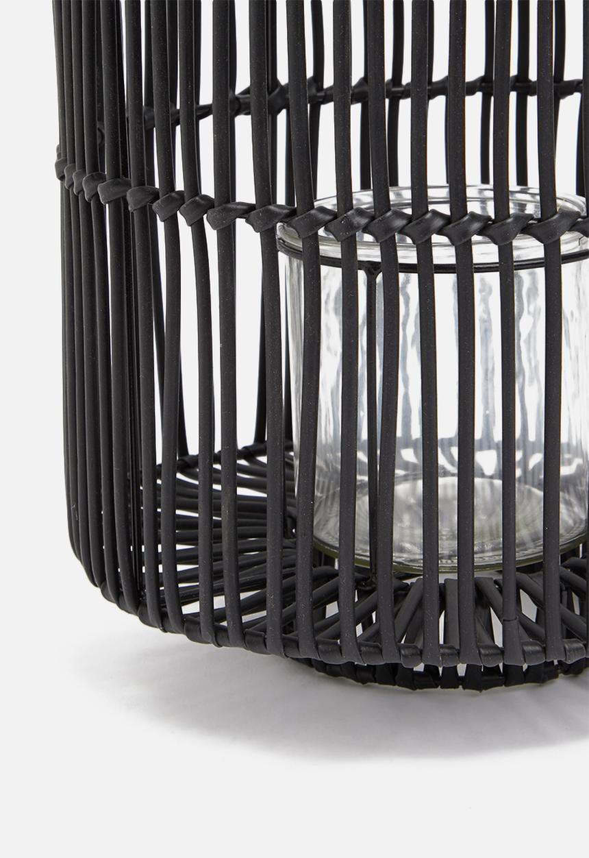 Sixth Floor - Liriana lantern - black