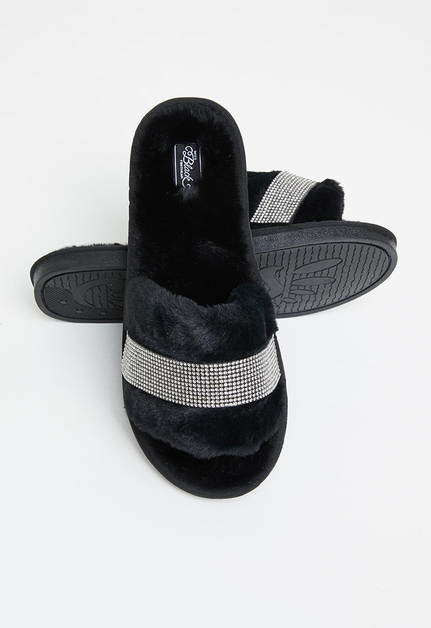 Miss Black - Rella3 slipper - black