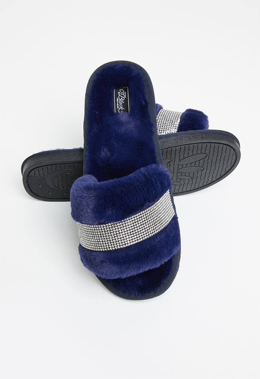 Miss Black - Rella3 slipper - navy