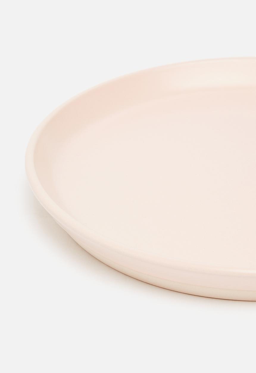 Sixth Floor - Ashen side plate set of 4 - crepe