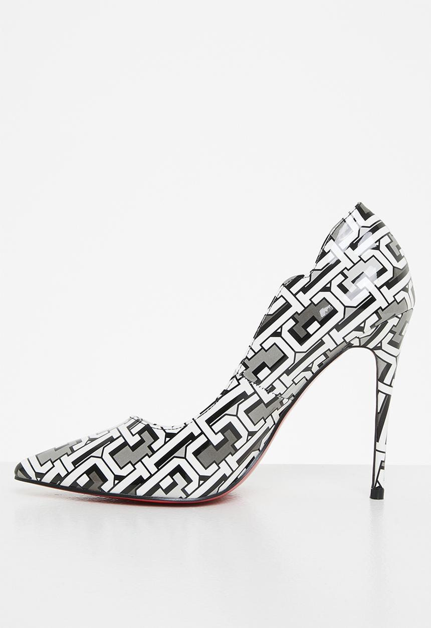 Miss Black - Lou5 court heel - multi 