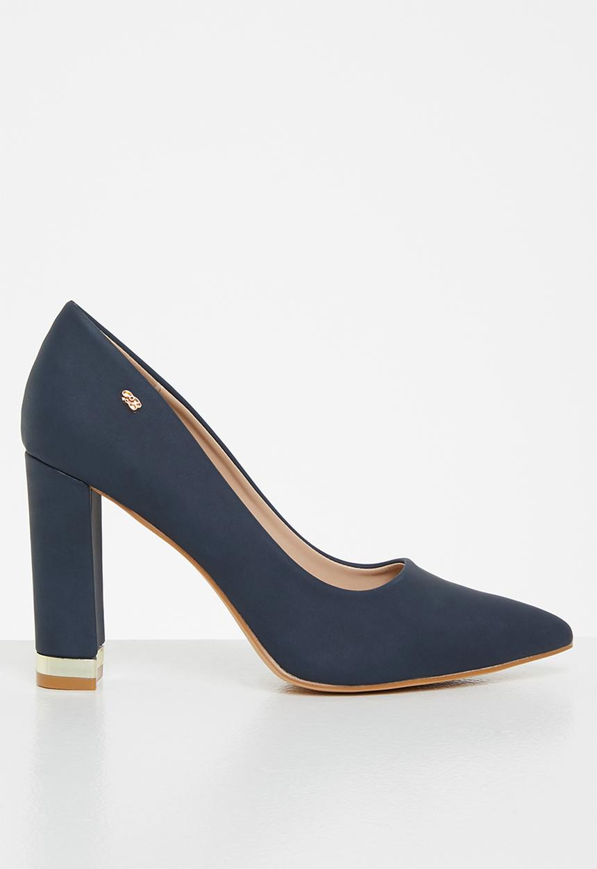 Miss Black - Pisa1 court heel - navy
