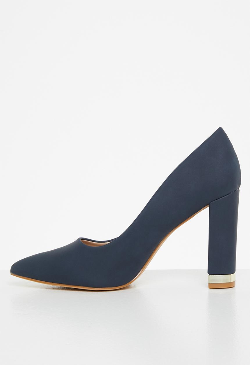Miss Black - Pisa1 court heel - navy