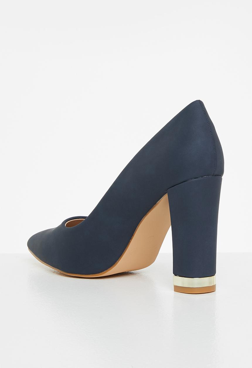 Miss Black - Pisa1 court heel - navy
