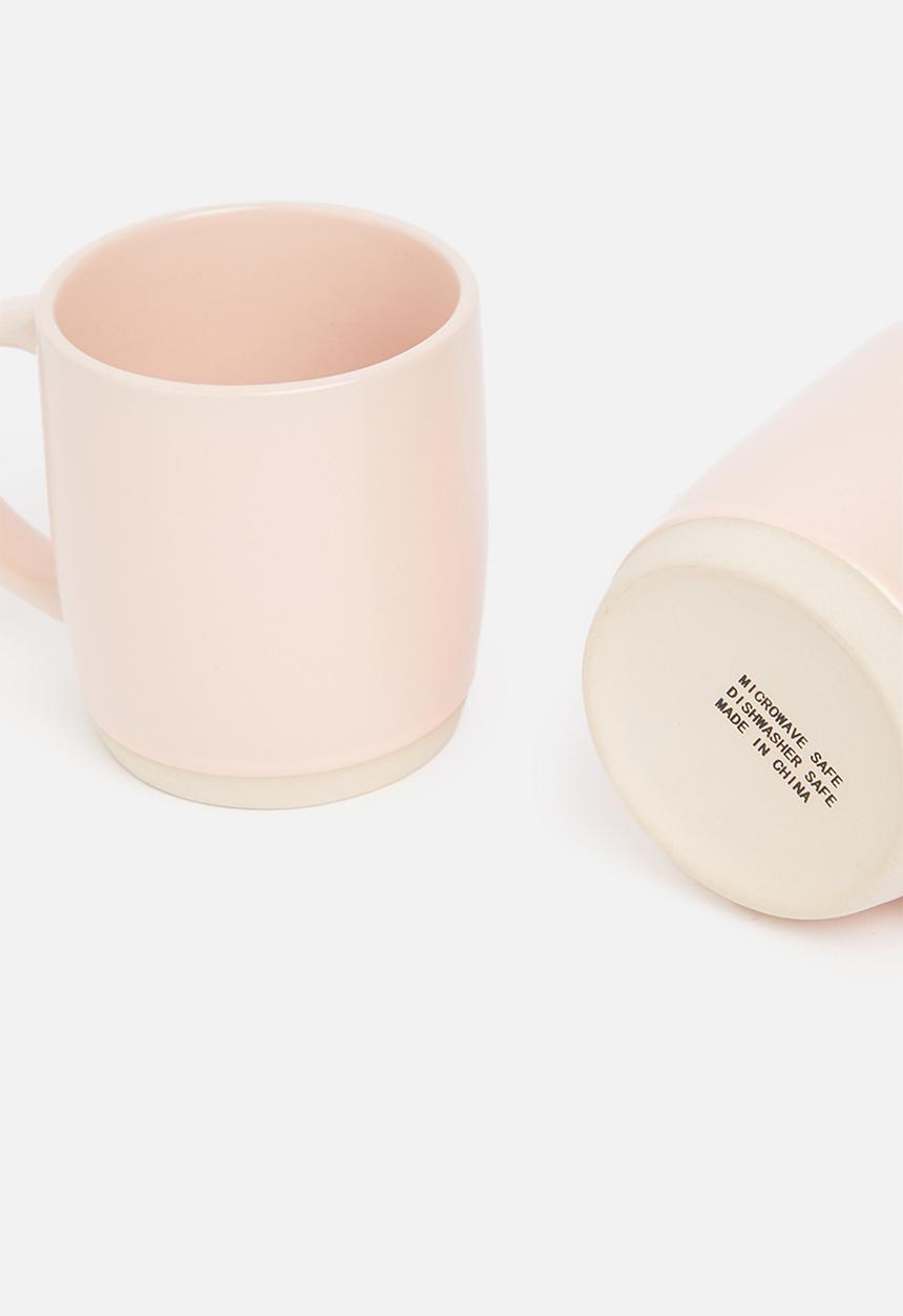 Sixth Floor - Ashen mug set of 4 - crepe