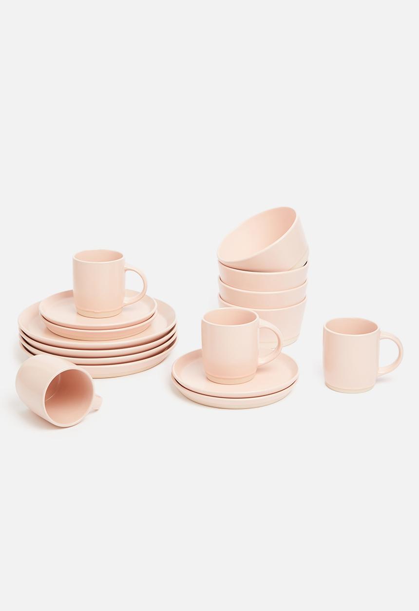 Sixth Floor - Ashen mug set of 4 - crepe