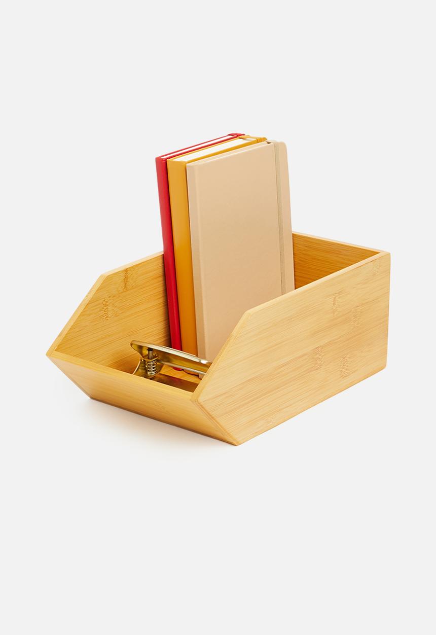 Sixth Floor - Bamboo stacking boxes - natural