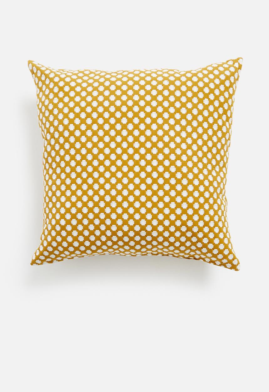 Hertex Fabrics - Yangon Cushion Cover-  dijon