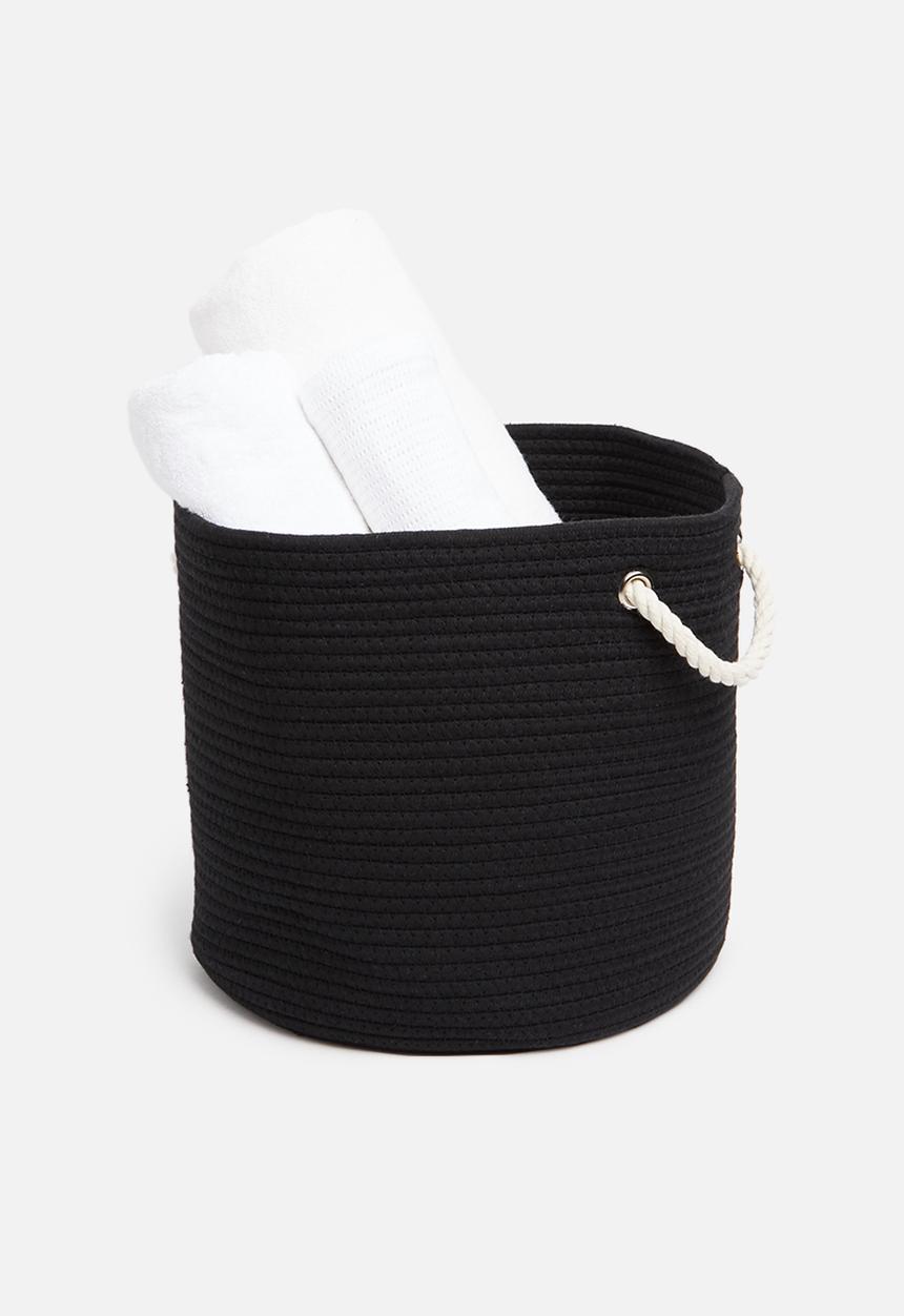 Sixth Floor - Never full rope basket - black
