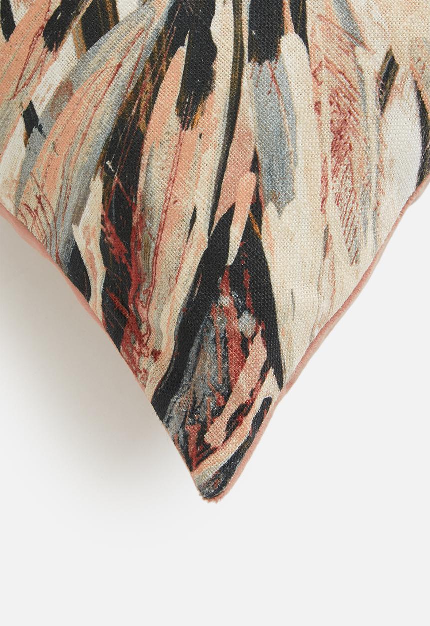 Hertex Haus - Fernwood cushion cover- rose smoke