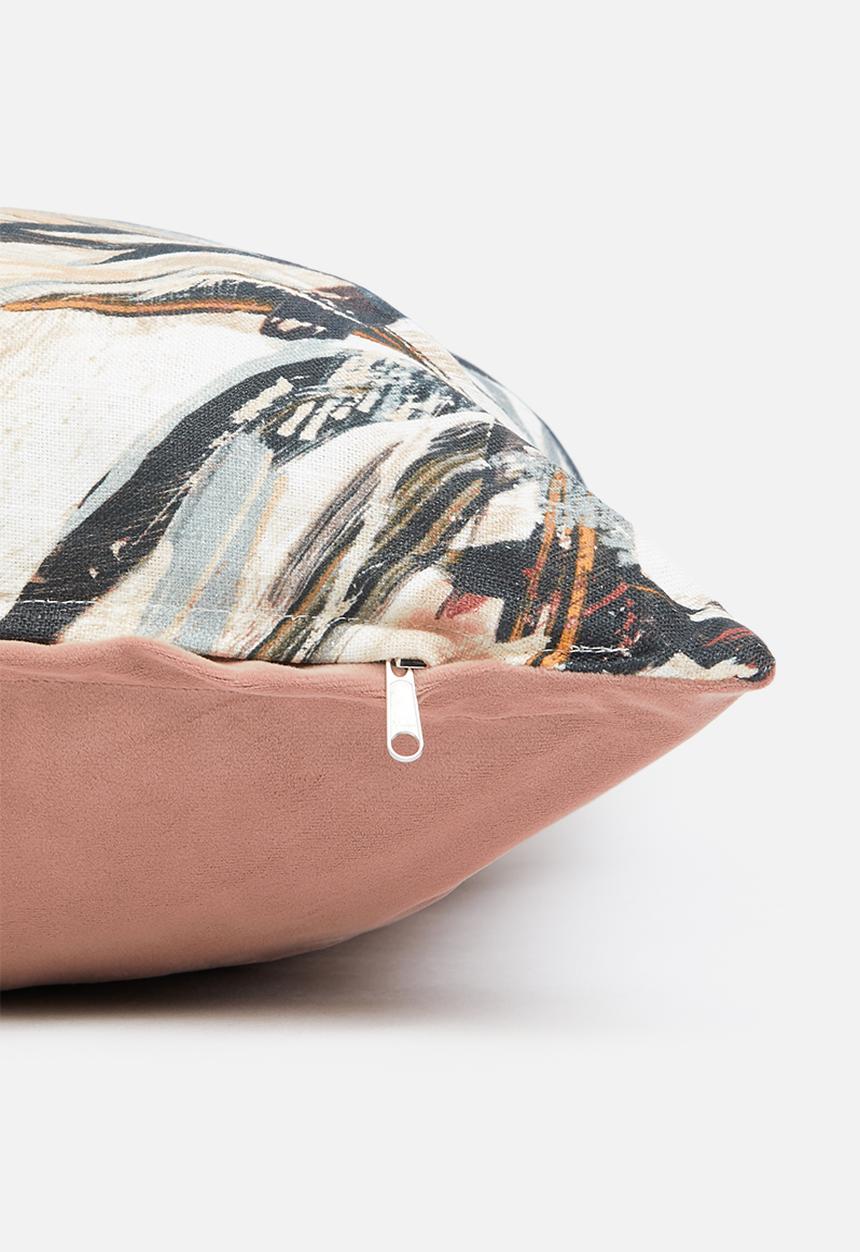 Hertex Haus - Fernwood cushion cover- rose smoke
