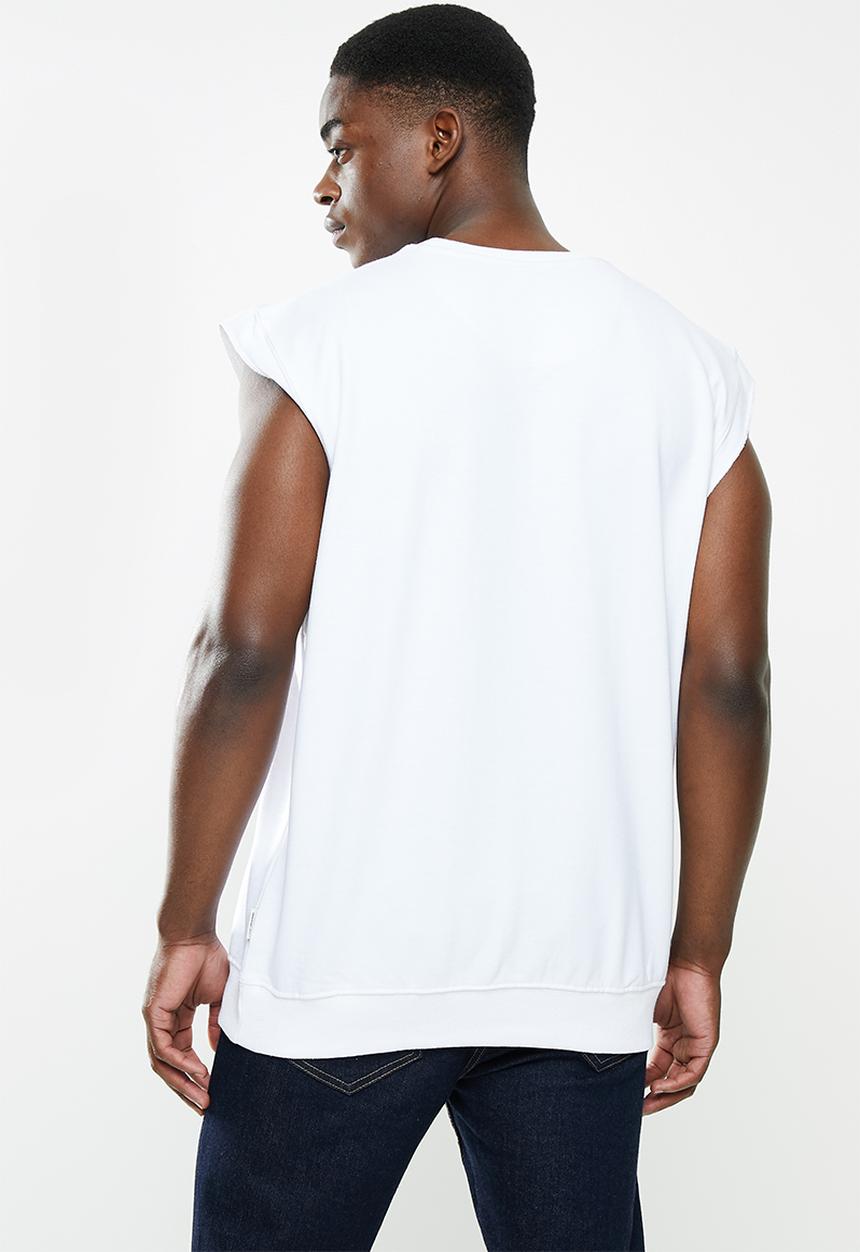 Ben Sherman - Target sweat top - white