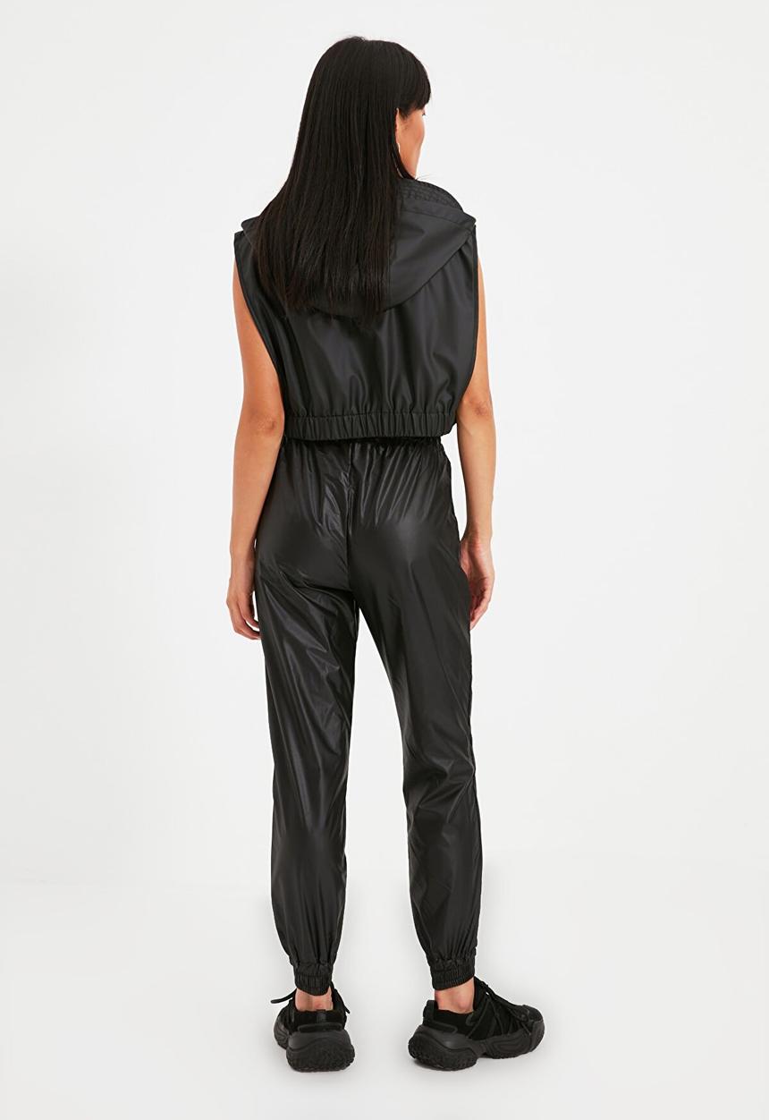 Trendyol - Basic jogger sweatpants - black