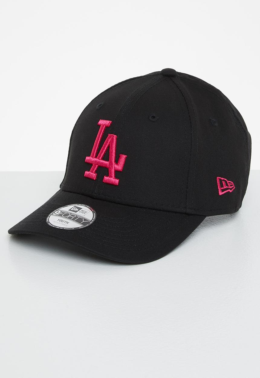 New Era - Los angeles dodgers - black & pink 