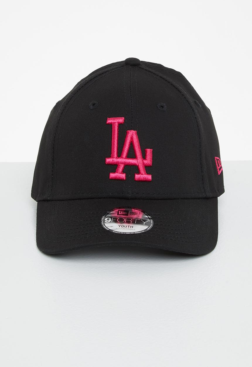 New Era - Los angeles dodgers - black & pink 