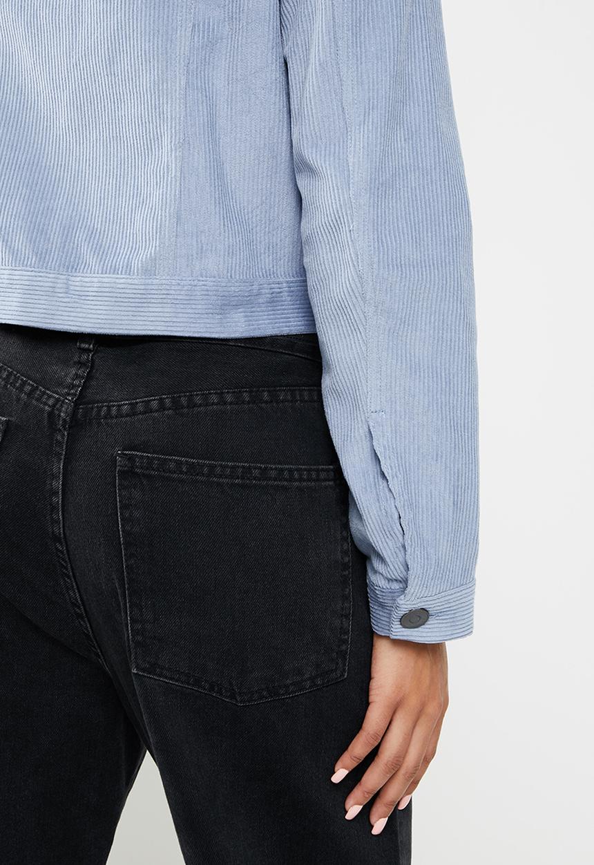 Cotton On - Light weight cord trucker jacket - blue haze