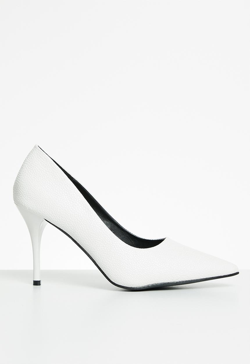 Superbalist - Layla closed stiletto heel - white