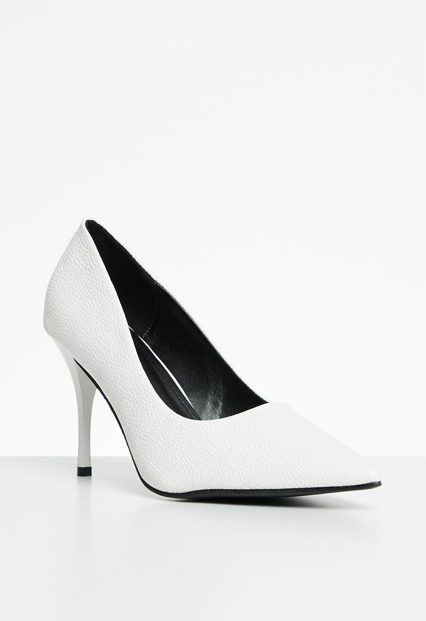 Superbalist - Layla closed stiletto heel - white