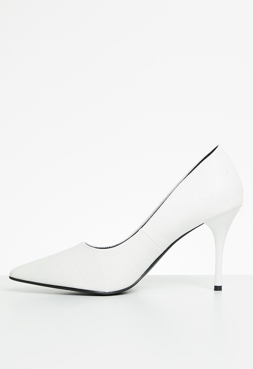 Superbalist - Layla closed stiletto heel - white
