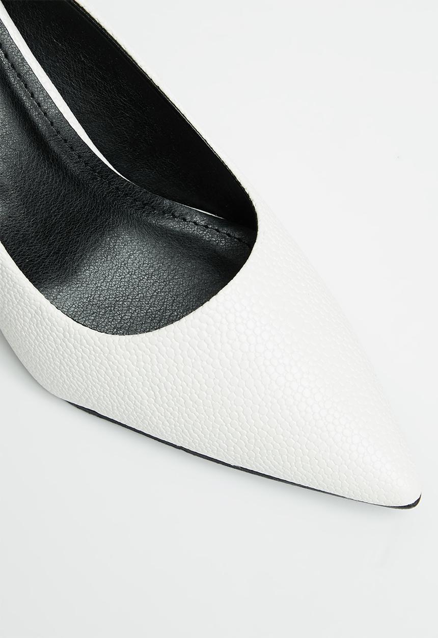 Superbalist - Layla closed stiletto heel - white
