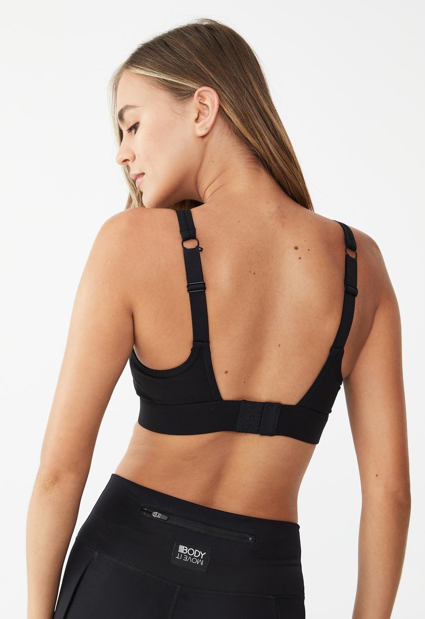 Cotton On - Compression crop - black