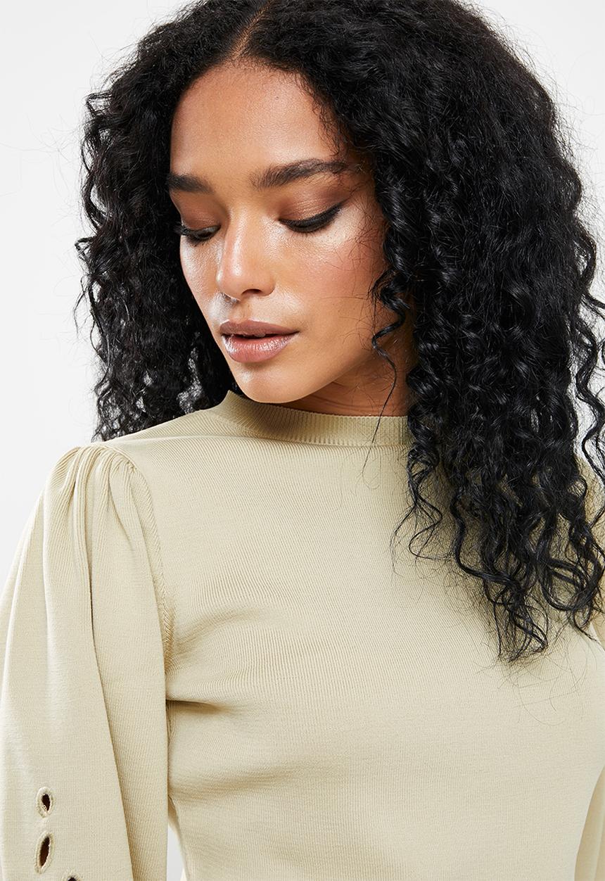 Trendyol - Knit jumper - stone