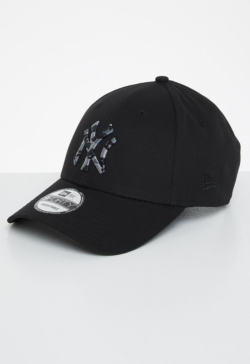 New Era - Ny yankees camo infill 9forty - black & grey 