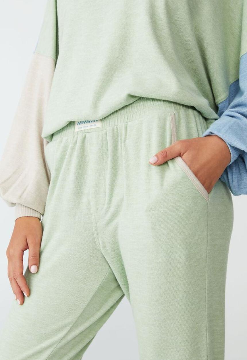 Cotton On - Super soft slim boxer pants - pastel green
