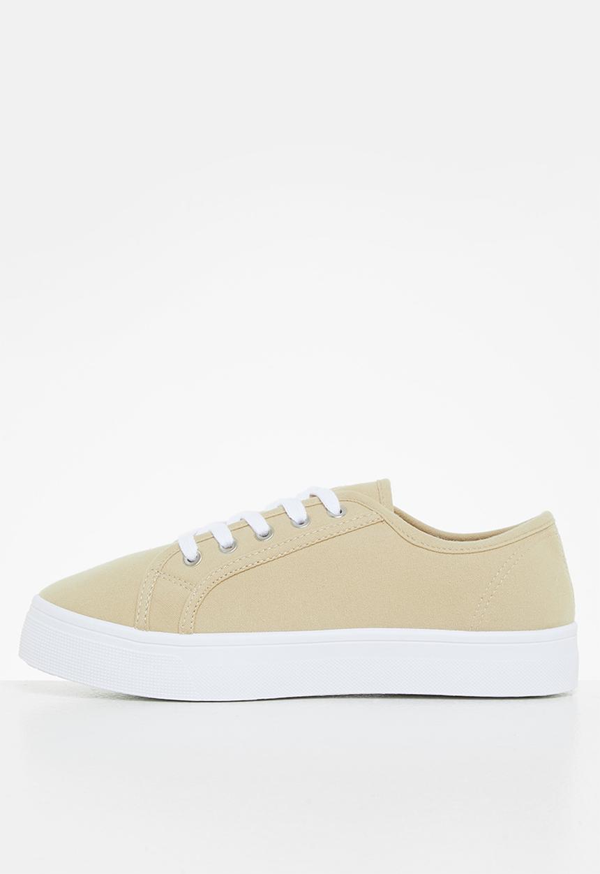 Cotton On - Winnie lace up - taupe