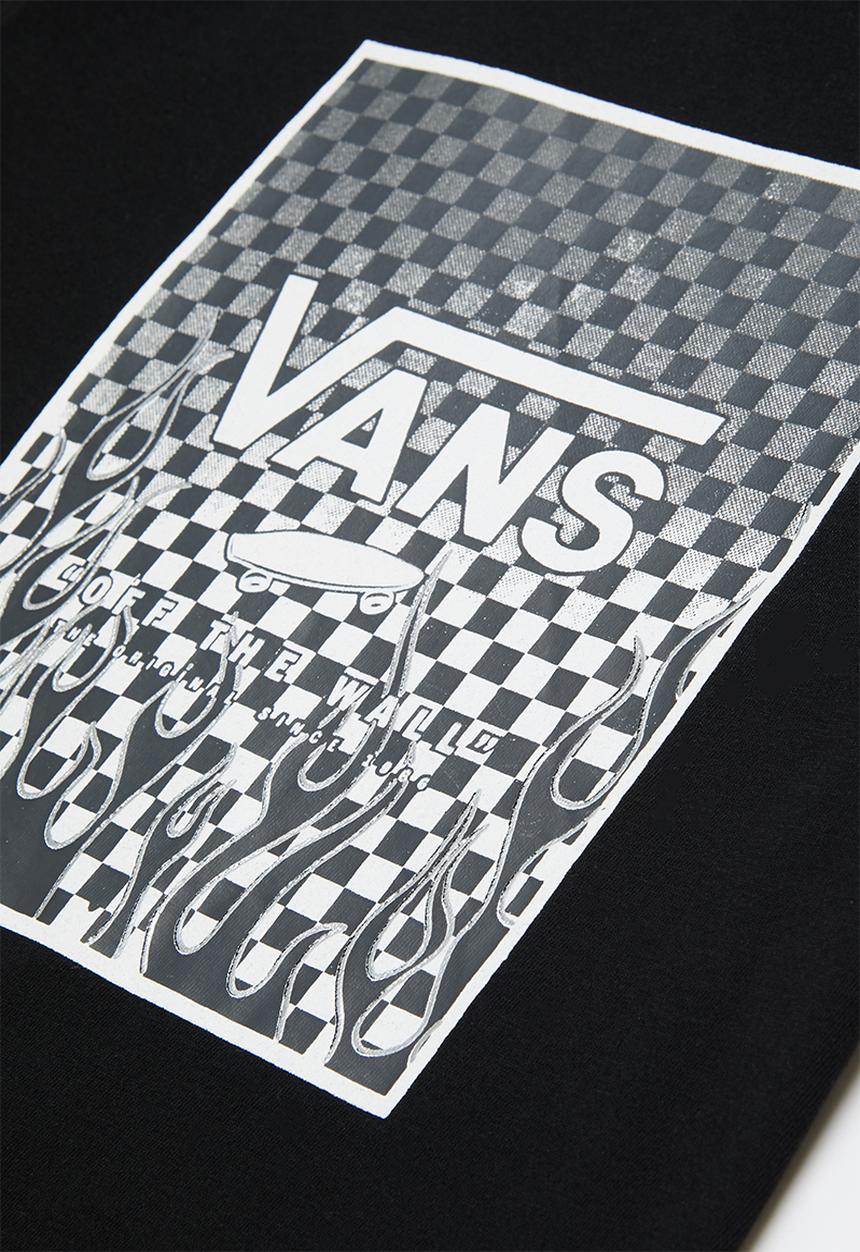 Vans - Print box kids - black