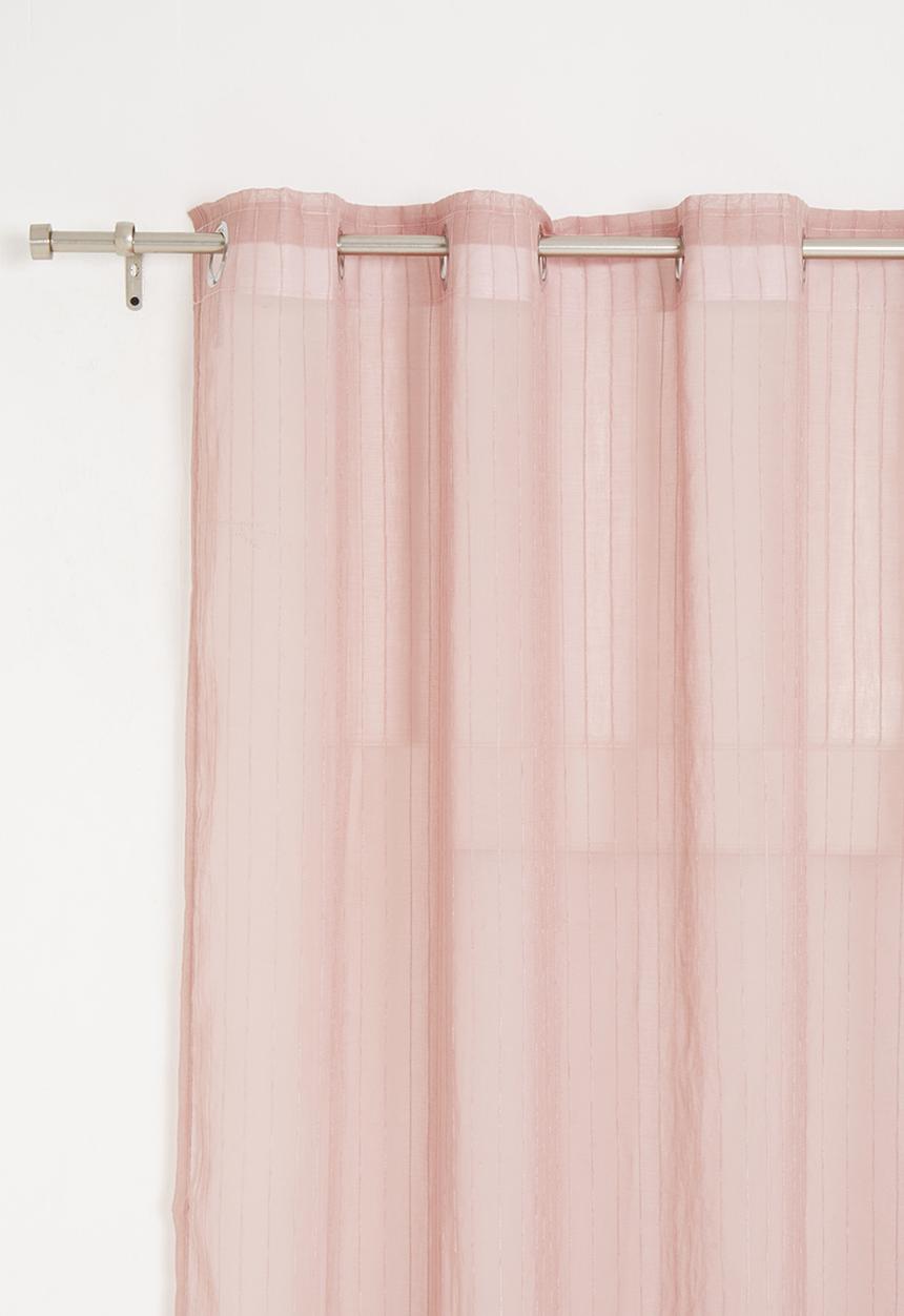 Sixth Floor - Eyelet striped frosted voile - pink