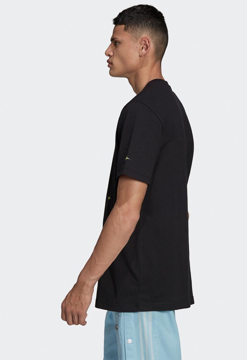 adidas Originals - R.Y.V. GRAPHIC T-SHIRT - black