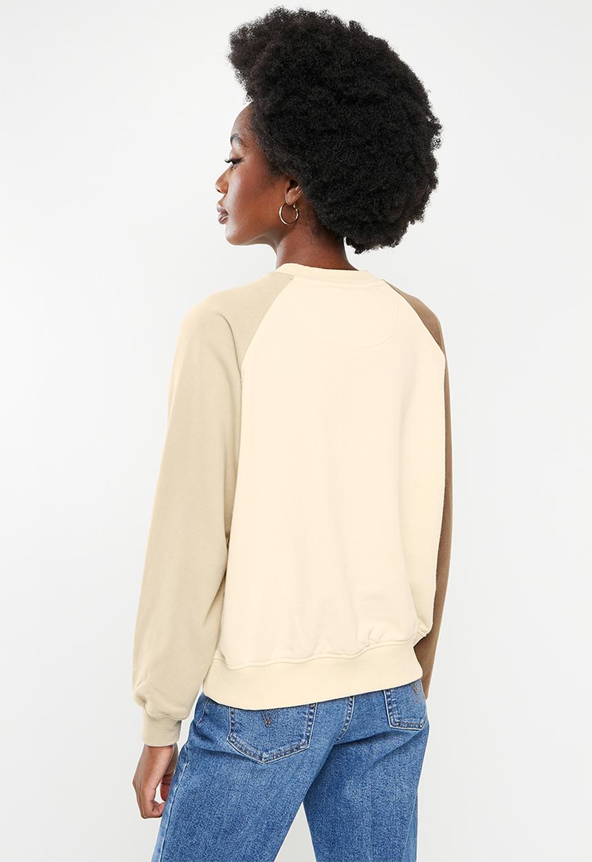 Cotton On - Raglan colour block sweatshirt - multi 