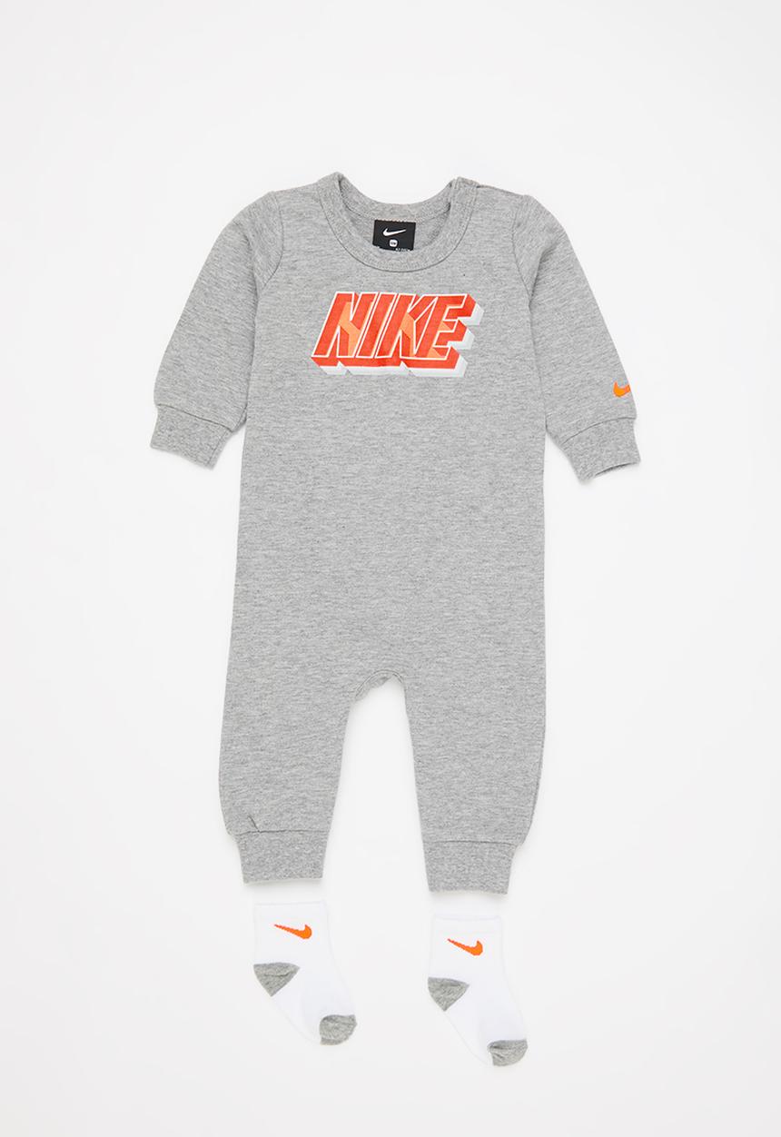 Nike - Nkb nike block co + sock set - grey