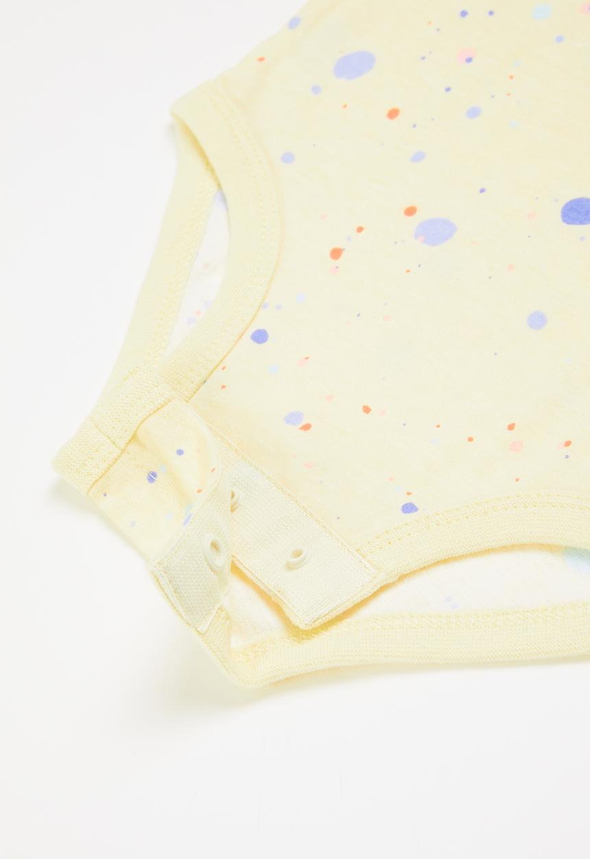 Nike - Nkg ls bodysuit pant set - yellow & pink