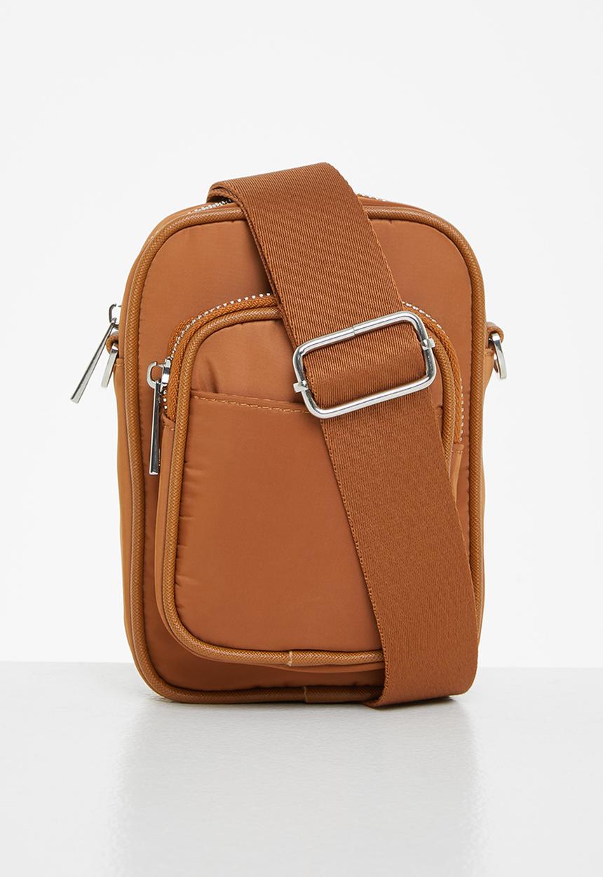 Rubi - Nellie camera cross body bag - ginger tan