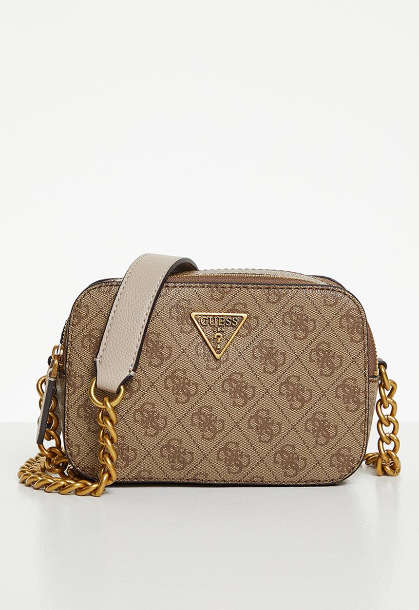 GUESS - Noelle crossbody camera - latte