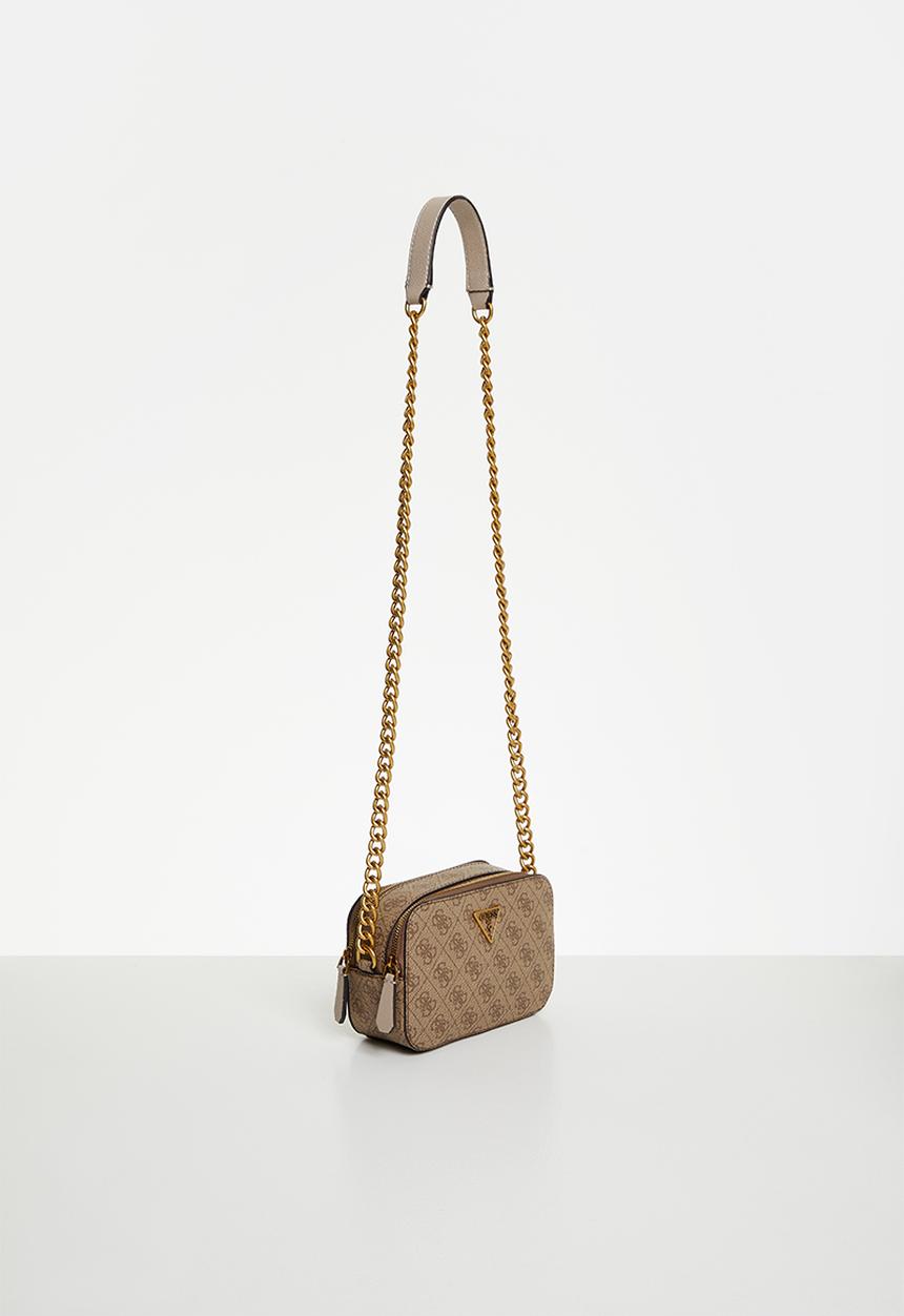 GUESS - Noelle crossbody camera - latte