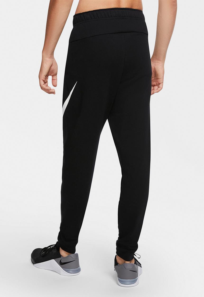 Nike - M Nike df pant taper fa swsh - black & white