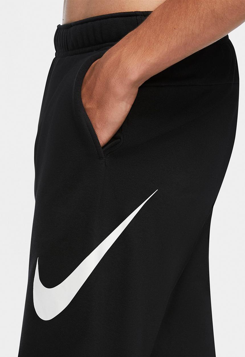 Nike - M Nike df pant taper fa swsh - black & white