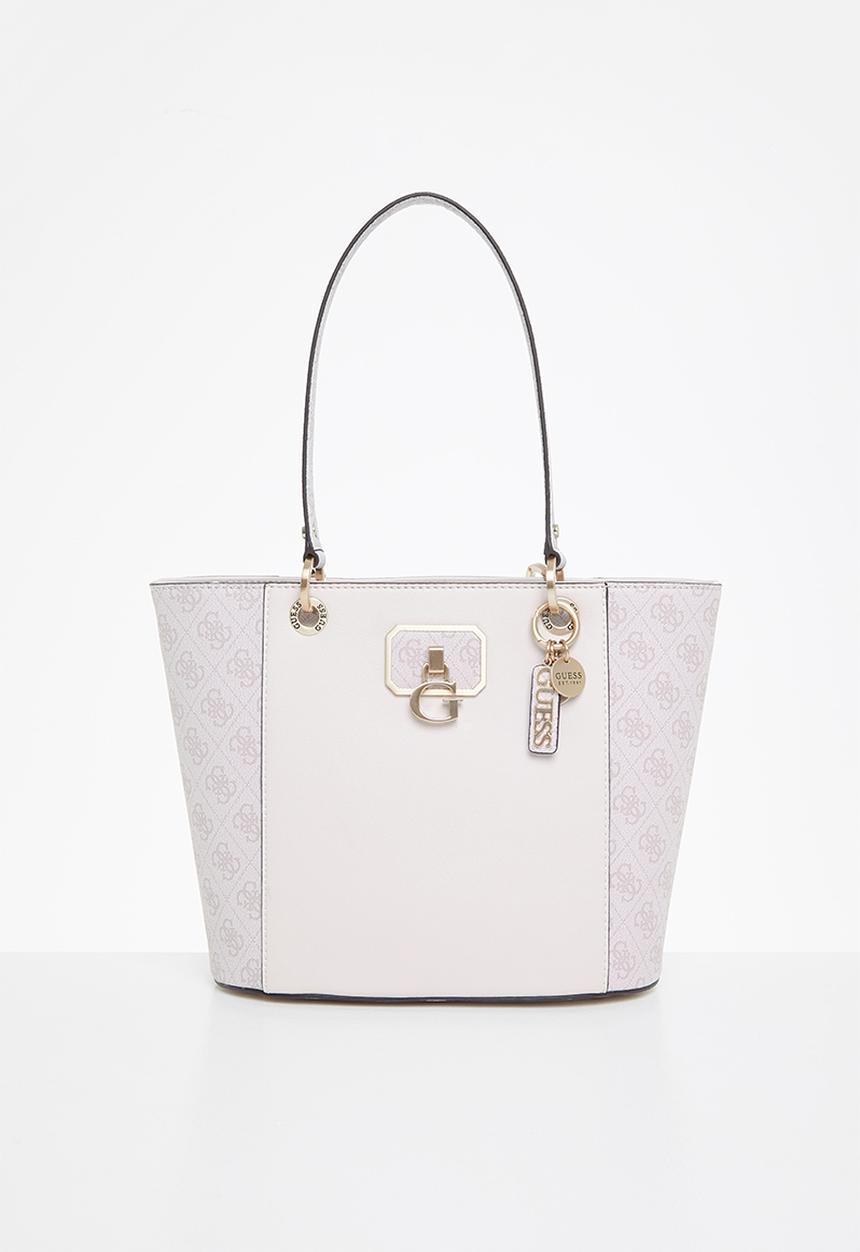 GUESS - Noelle small elite tote - powder