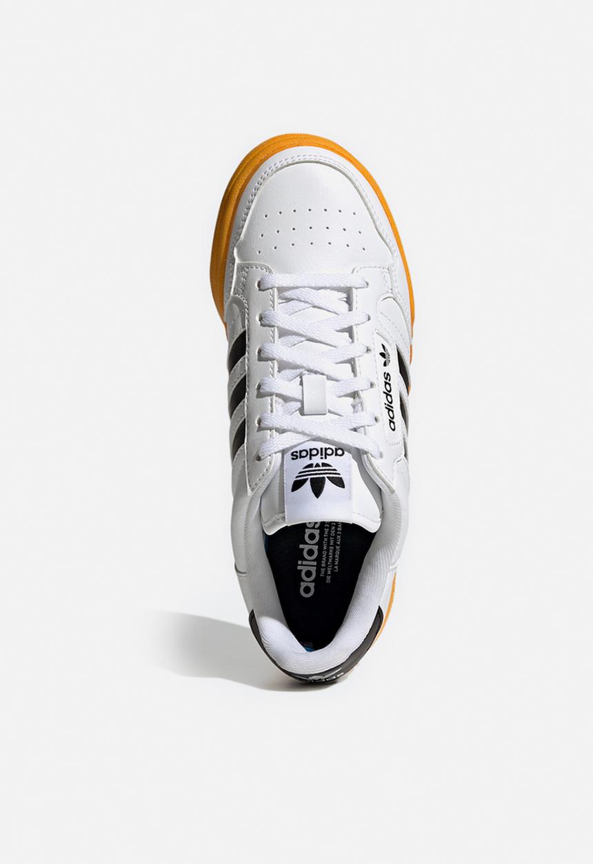 adidas Originals - Continental 80 stripes j - ftwr white/core black/team college gold