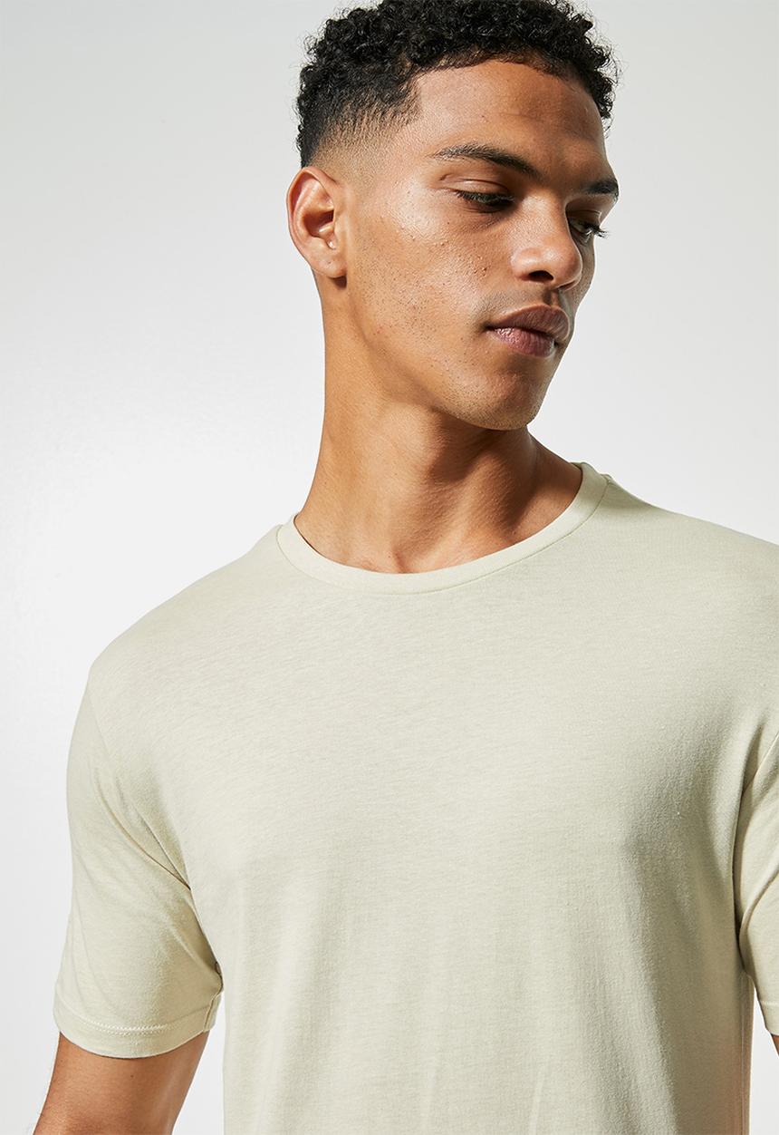 Superbalist - Nate crew neck tee - stone